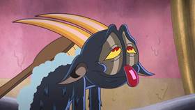 Screenshots from the 2022 Netflix cartoon Roadkill