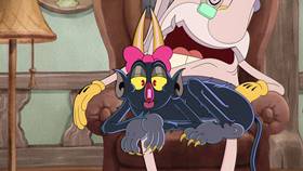 Screenshots from the 2022 Netflix cartoon Roadkill