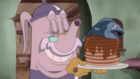 Screenshots from the 2022 Netflix cartoon Roadkill