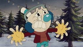 Screenshots from the 2022 Netflix cartoon Holiday Tree-dition