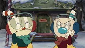 Screenshots from the 2022 Netflix cartoon Holiday Tree-dition