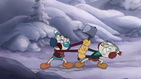 Screenshots from the 2022 Netflix cartoon Holiday Tree-dition