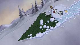 Screenshots from the 2022 Netflix cartoon Holiday Tree-dition