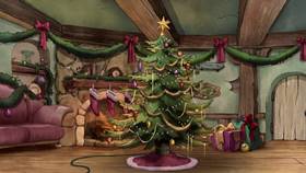 Screenshots from the 2022 Netflix cartoon Holiday Tree-dition