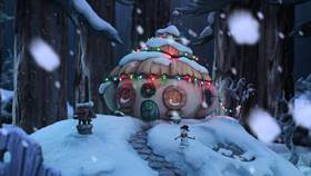 Screenshots from the 2022 Netflix cartoon Holiday Tree-dition