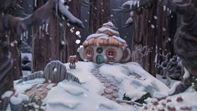 Screenshots from the 2022 Netflix cartoon Holiday Tree-dition