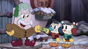 Screenshots from the 2022 Netflix cartoon Holiday Tree-dition