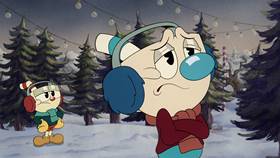 Screenshots from the 2022 Netflix cartoon Holiday Tree-dition