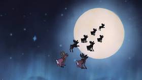 Screenshots from the 2022 Netflix cartoon A Very Devil Christmas