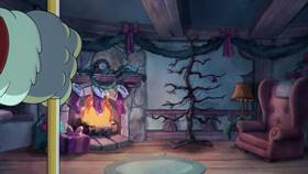 Screenshots from the 2022 Netflix cartoon A Very Devil Christmas