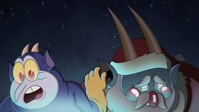 Screenshots from the 2022 Netflix cartoon A Very Devil Christmas