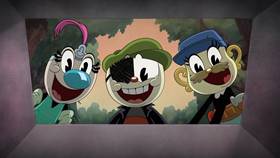 Screenshots from the 2022 Netflix cartoon Special Delivery