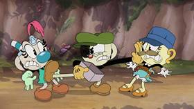 Screenshots from the 2022 Netflix cartoon Special Delivery