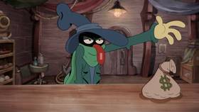 Screenshots from the 2022 Netflix cartoon Special Delivery