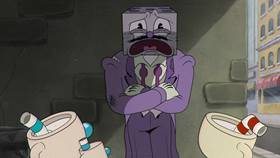 Screenshots from the 2022 Netflix cartoon Down & Out