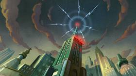 Screenshots from the 2022 Netflix cartoon Down & Out