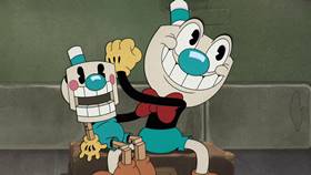 Screenshots from the 2022 Netflix cartoon Down & Out