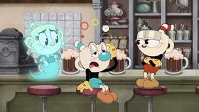 Screenshots from the 2022 Netflix cartoon Joyride