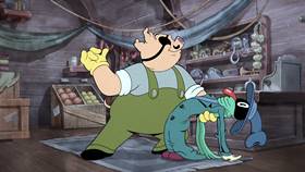 Screenshots from the 2022 Netflix cartoon Joyride