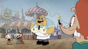 Screenshots from the 2022 Netflix cartoon Joyride