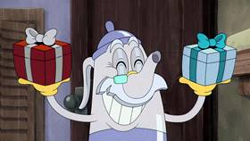 Screenshots from the 2022 Netflix cartoon Joyride