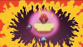 Screenshots from the 2022 Netflix cartoon Dance With Danger