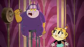 Screenshots from the 2022 Netflix cartoon Dance With Danger