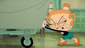 Screenshots from the 2022 Netflix cartoon Dance With Danger