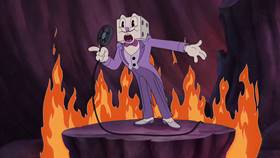 Screenshots from the 2022 Netflix cartoon The Devil & Ms. Chalice