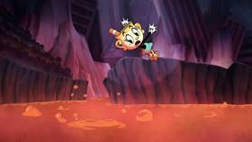 Screenshots from the 2022 Netflix cartoon The Devil & Ms. Chalice