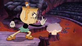 Screenshots from the 2022 Netflix cartoon The Devil & Ms. Chalice