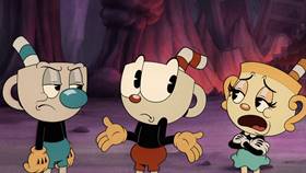 Screenshots from the 2022 Netflix cartoon The Devil & Ms. Chalice