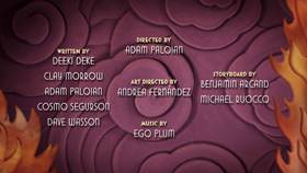 Screenshots from the 2022 Netflix cartoon The Devil & Ms. Chalice