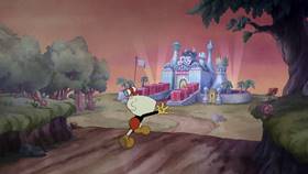 Screenshots from the 2022 Netflix cartoon The Devil & Ms. Chalice