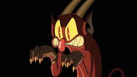 Screenshots from the 2022 Netflix cartoon The Devil & Ms. Chalice