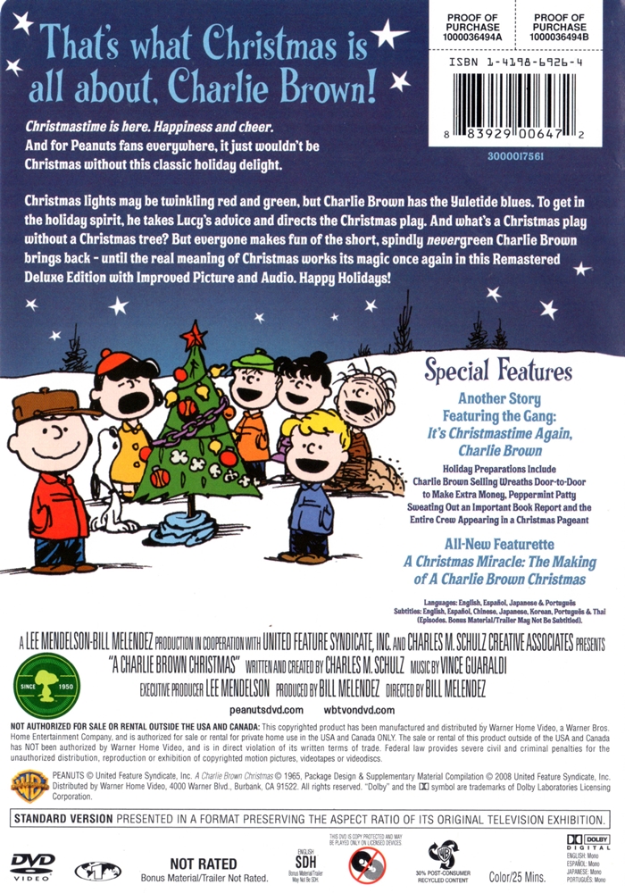 A Charlie Brown Christmas (Remastered Deluxe Edition) The