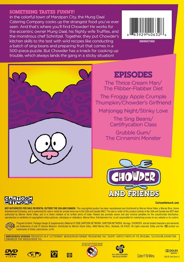 Chowder and Friends The Animation Database
