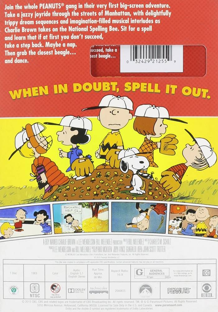 A Boy Named Charlie Brown The Animation Database