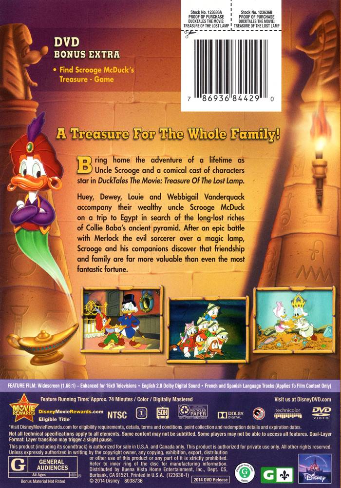 Duck Tales - The Movie: Treasure of the Lost Lamp - The Internet ...
