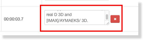 The editing interface is highlighted around text that uses the pattern []// to indicate phonetic pronunciation of a word