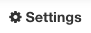 Settings Icon