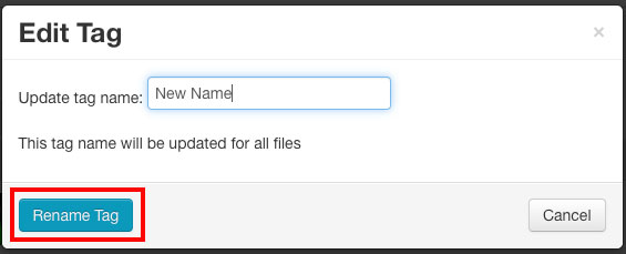 rename a tag