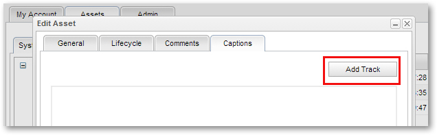 Add Captions Transcript Tracks to MediaPlatform