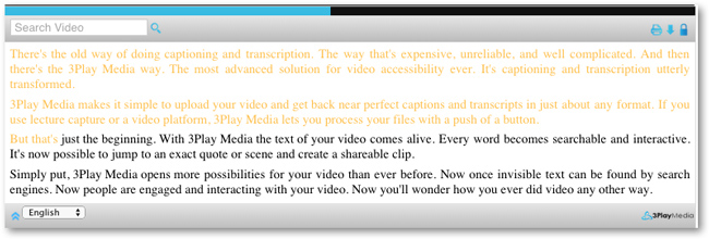 Add CSS to interactive transcript with progressive tracking