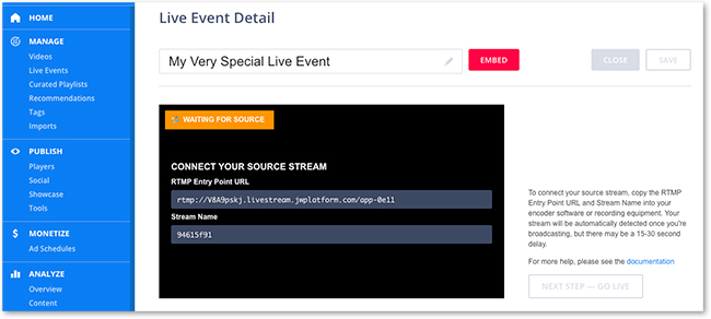 jwplayer videos rtmp