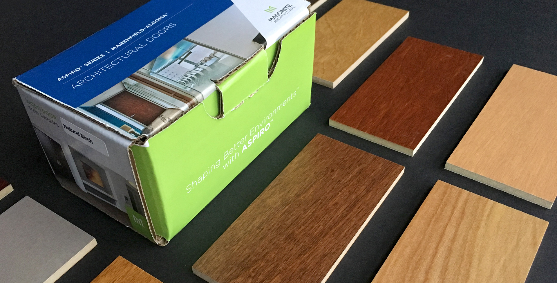 Masonite Architectural Sample Box