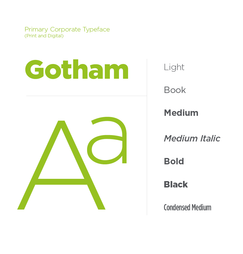 Masonite brand typography