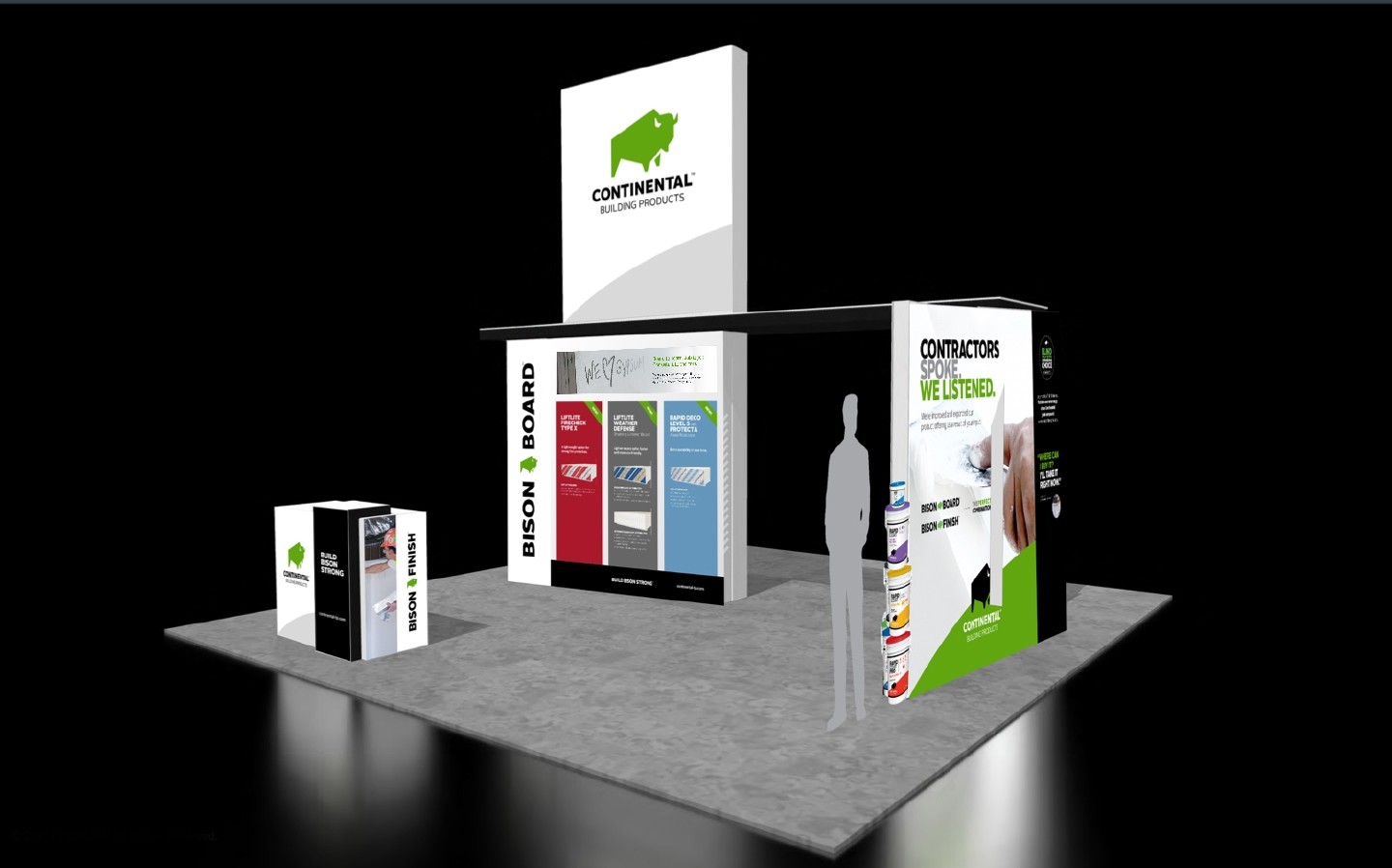 CBP Exhibition Booth - branding