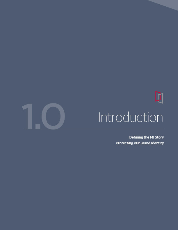 MI brand identity