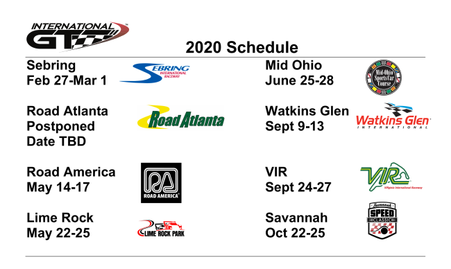 IGT 2020 Schedule